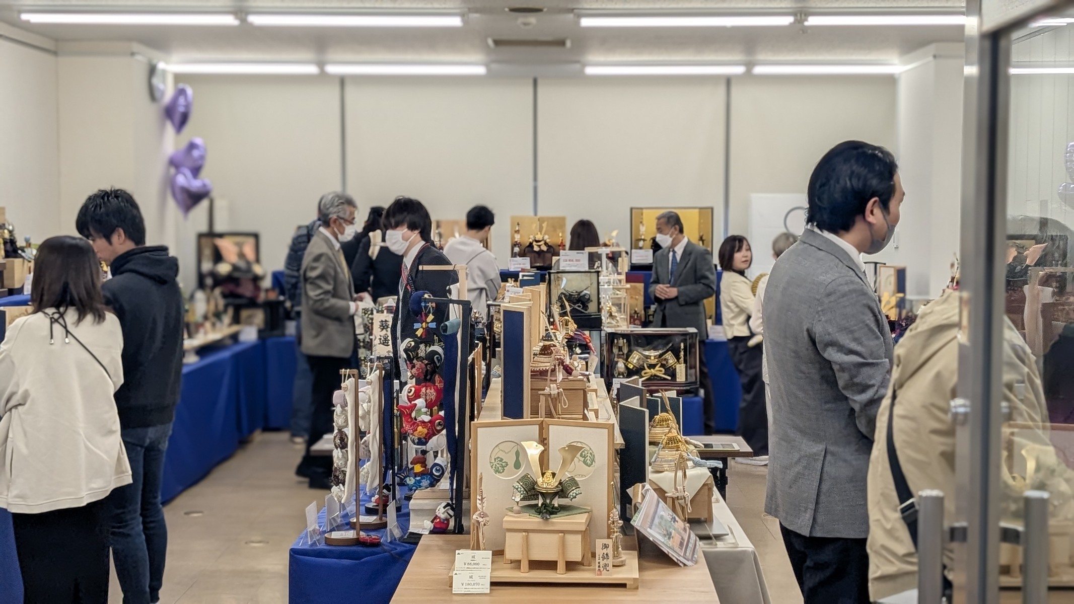 五月人形合同展示会　五月人形　展示会
