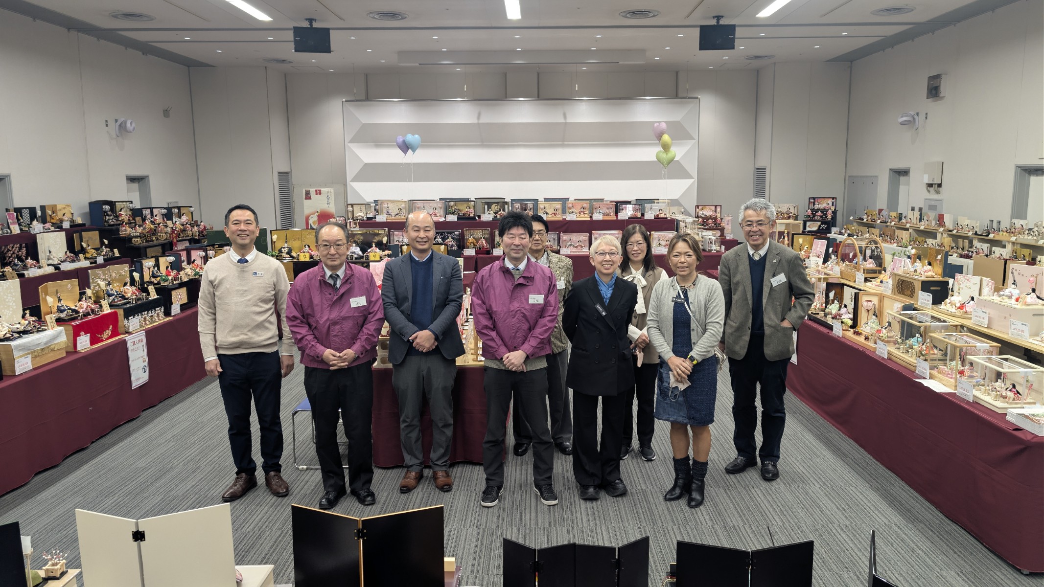 雛人形　合同展示会　宇都宮マロニエプラザ