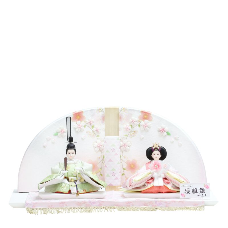 雛人形優雅親王飾り　「Ｍａｒｉａ-Ｊｙｕ・凜花」