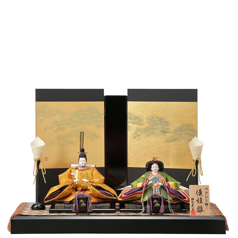 二人タイプの親王飾り。東玉公式オンラインストアから人気のオリジナル