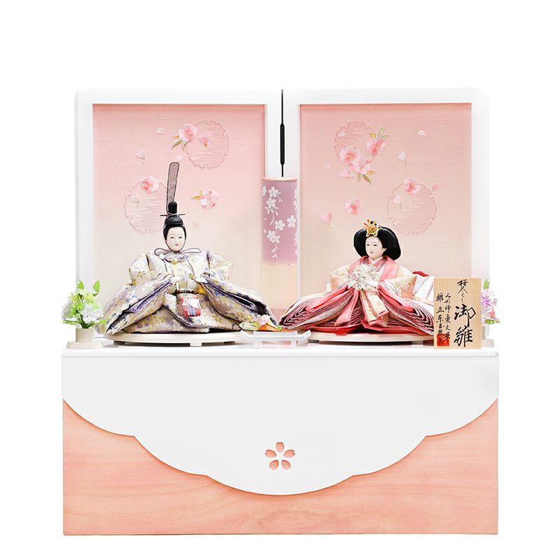 人形催事2024出展商品　東之華 収納飾り「桜の彩」