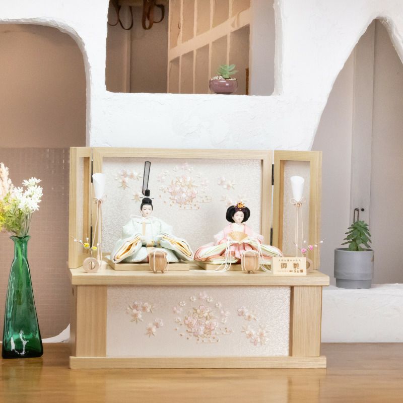 雛人形収納飾り 珊瑚