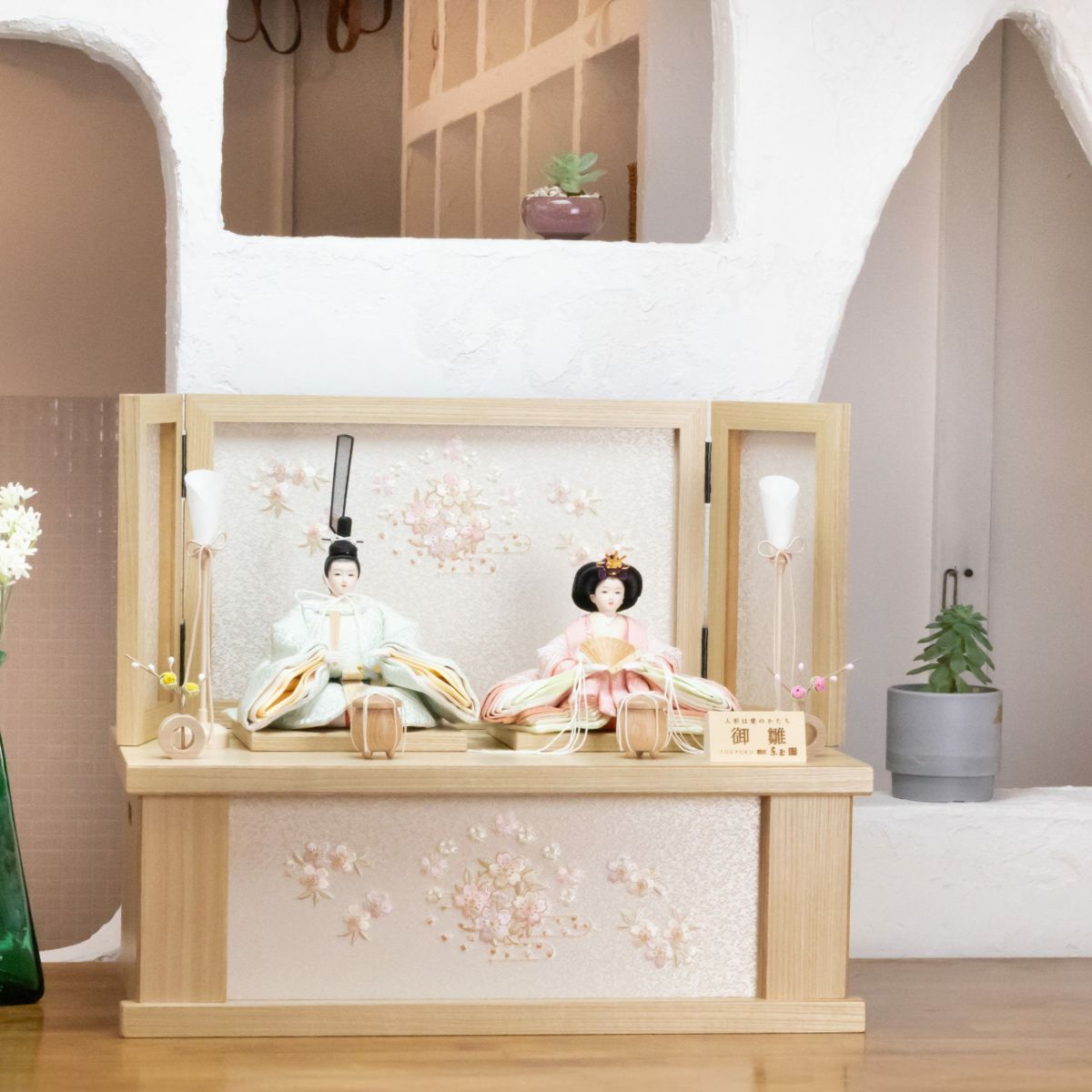 雛人形収納飾り 珊瑚