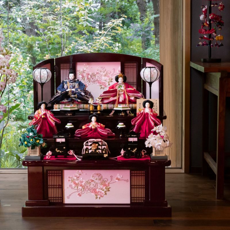 雛人形三段飾り 彩花