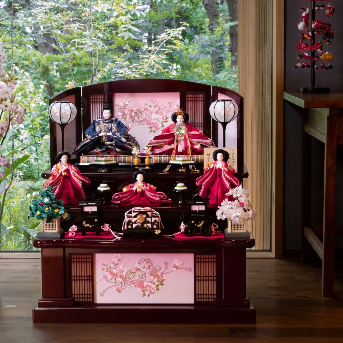 雛人形三段飾り 彩花