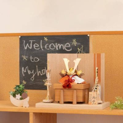 五月人形草木染-7号極鳳