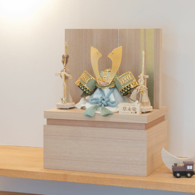 五月人形草木染