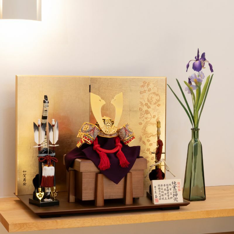 五月人形龍村裂-8号陽